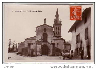 MONTUEL EGLISE NOTRE DAME - Montluel