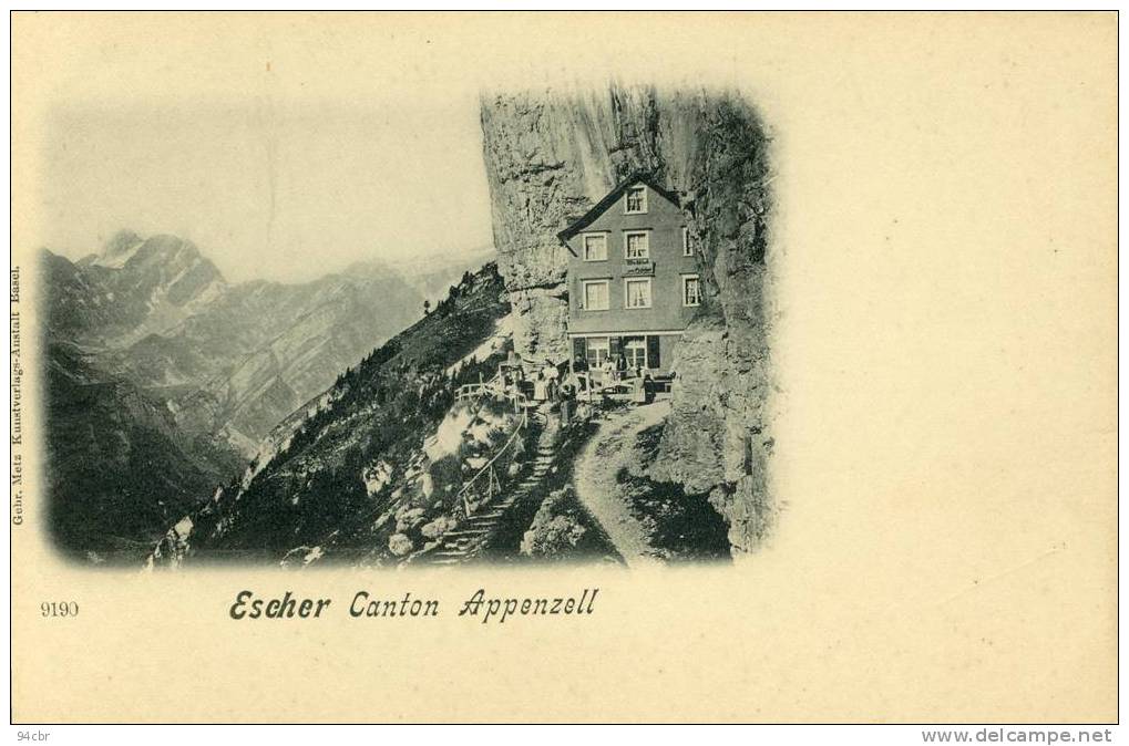 CPA (SUISSE-A)    ESCHER Canton Appenzell - Appenzell