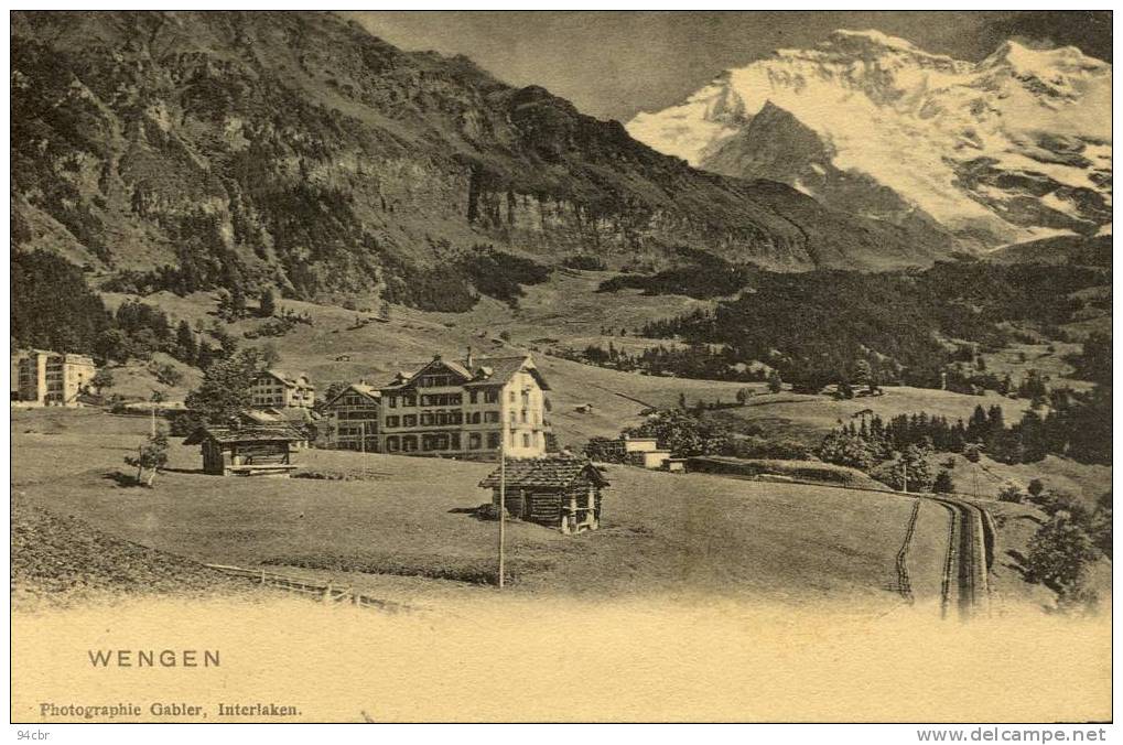 CPA (SUISSE-A)      WENGEN - Wengen