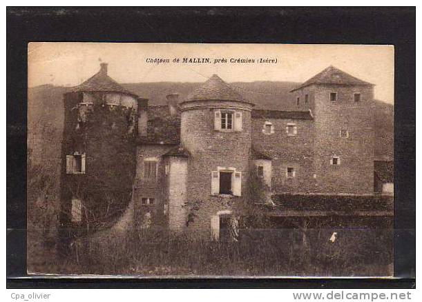 38 CREMIEU Chateau De Mallin, Ed Grivoz, 1934 - Crémieu