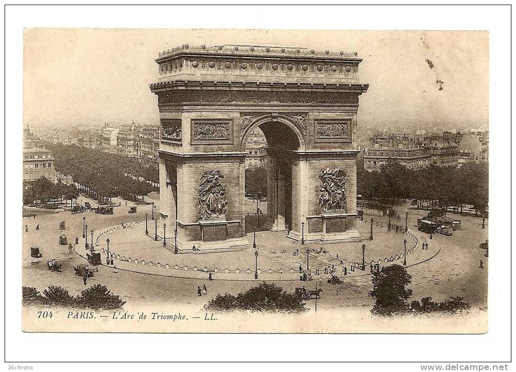 Paris: Arc De Triomphe (08-1080) - Distrito: 17
