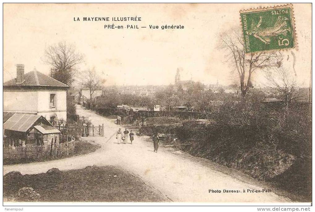 PRE-EN-PAIL . Vue Générale - Pre En Pail