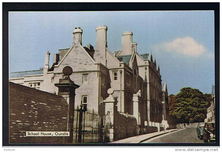 Postcard School House Oundle Northampton Northamptonshire - Ref A98 - Northamptonshire