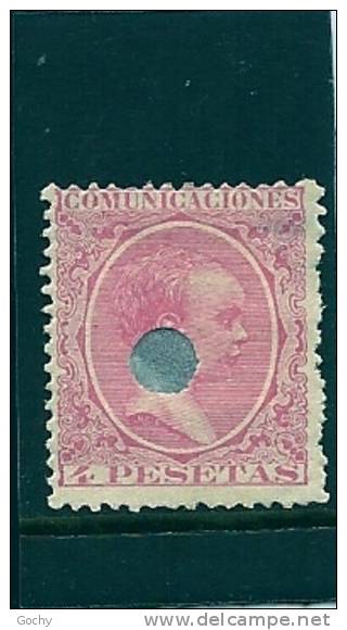 ESPAGNE : N° 210 (*)   . - 1889/99--cot.: 30,00€ - Used Stamps