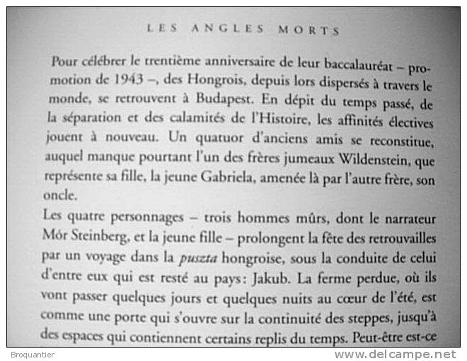 Les Angles Morts D'Alain Fleischer Aux Seuil. - Seuil