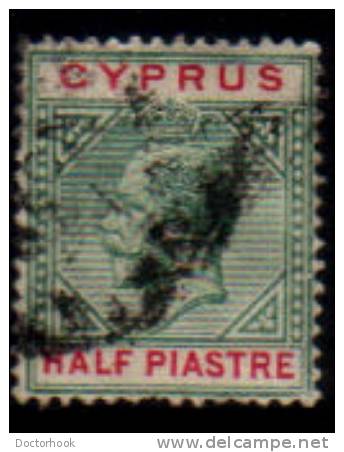 CYPRUS    Scott #  62  F-VF USED - Chypre (...-1960)