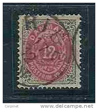 DENMARK - 1875/1903 - Yvert # 25 B - USED - Gebruikt