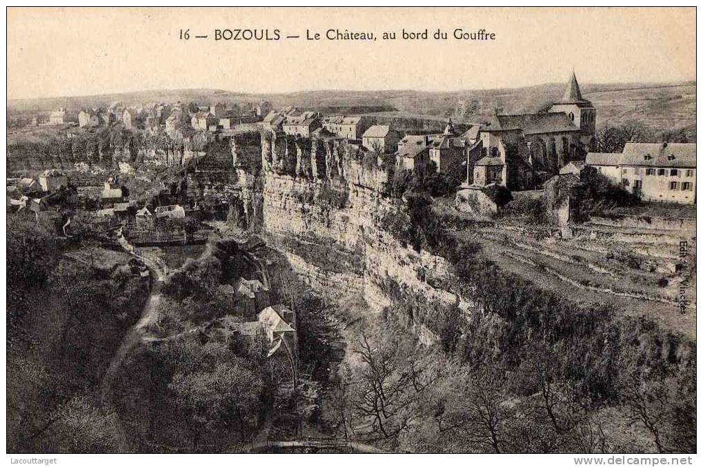 Le Château Au Bord Du Gouffre - Bozouls