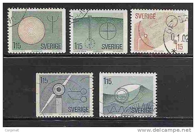 SWEDEN - NERGIES - SOURCES OF RENEWAL ENERGY - Yvert # 1078/82 - VF USED - Otros & Sin Clasificación