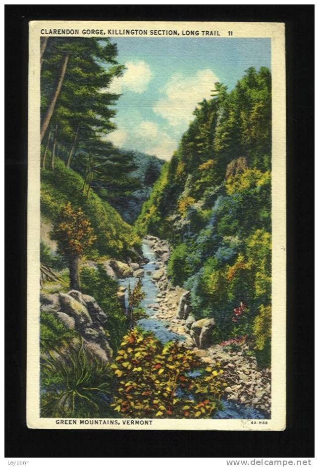 Clarendon Gorge, Killington Section, Long Trail, Green Mountains, Vermont - Sonstige & Ohne Zuordnung