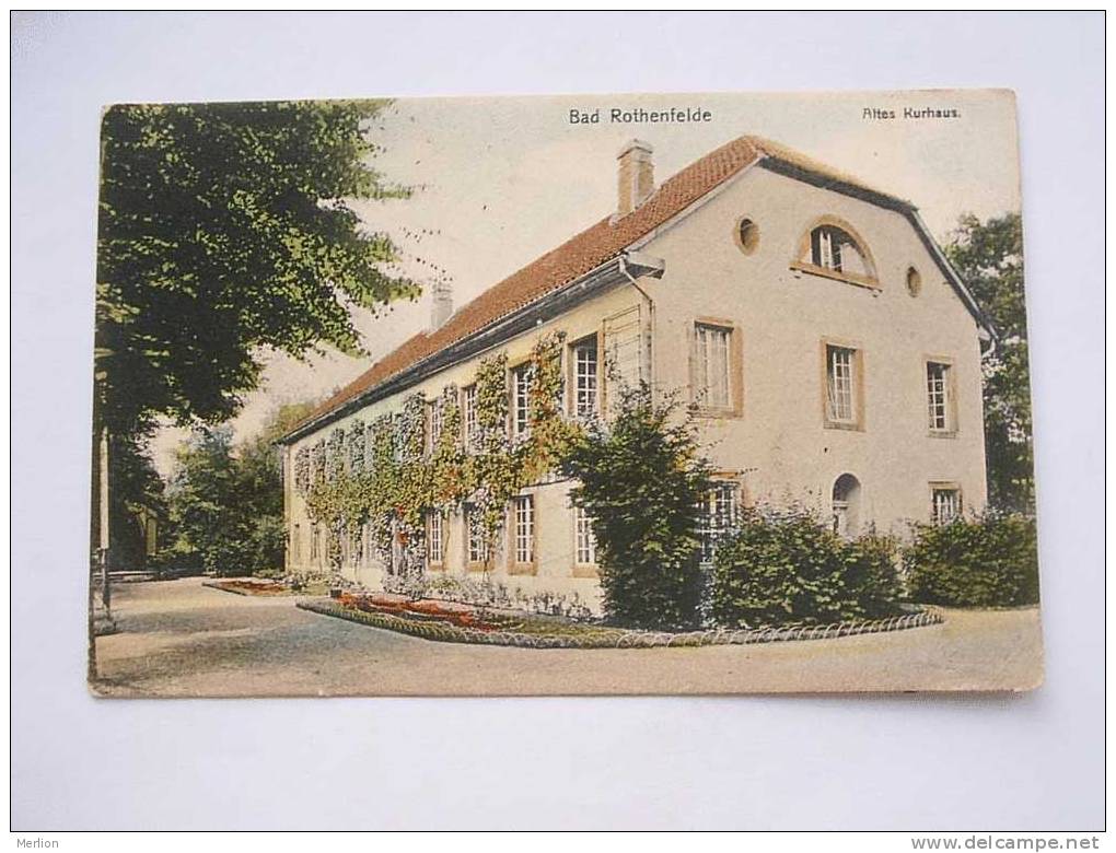 Bad Rothenfelde   1909    VF D20423 - Bad Oeynhausen