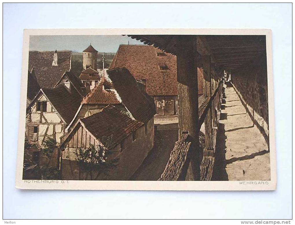 Rothenburg Ob Der Taube  1920-    F D20429 - Ansbach