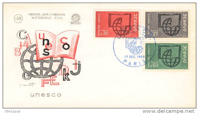 1966 France FDC Unesco - UNESCO