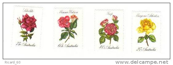 Australie Neuf  Fleurs:  Roses.. - Mint Stamps