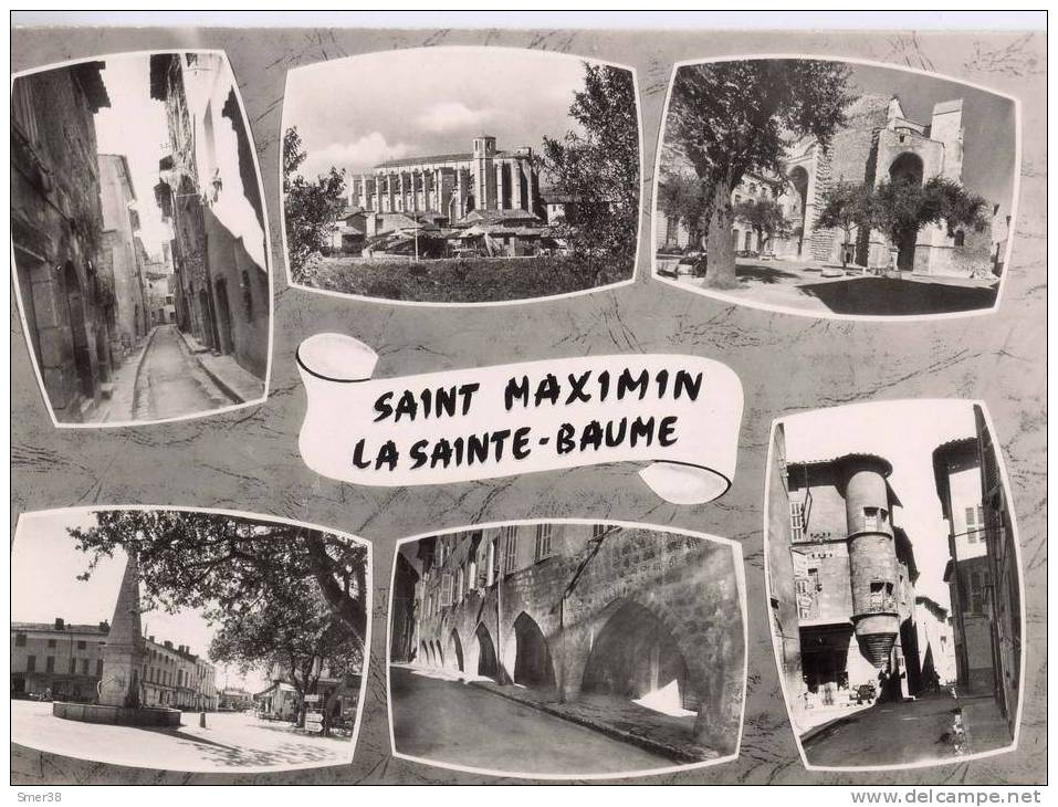 Saint Maximin La Sainte-baume  -- Photographie Veritable N Et B - Saint-Maximin-la-Sainte-Baume
