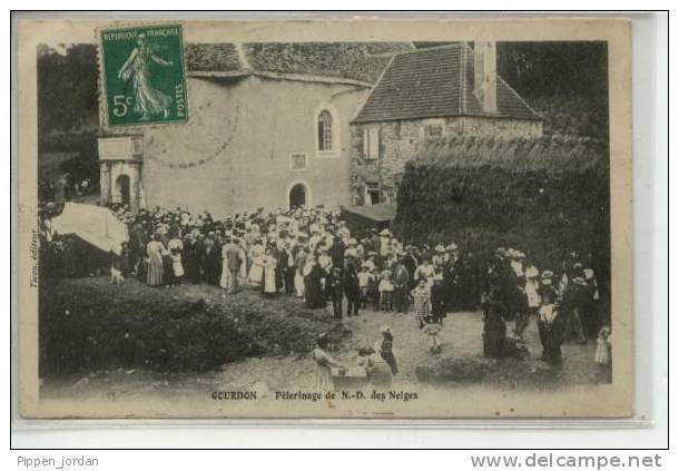 46  GOURDON**PELERINAGE DE N.D.des NEIGES** - Figeac