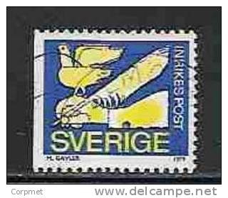 SWEDEN - PIGEON Et CORRESPONDANCE - Yvert # 1039  - VF USED - Oblitérés