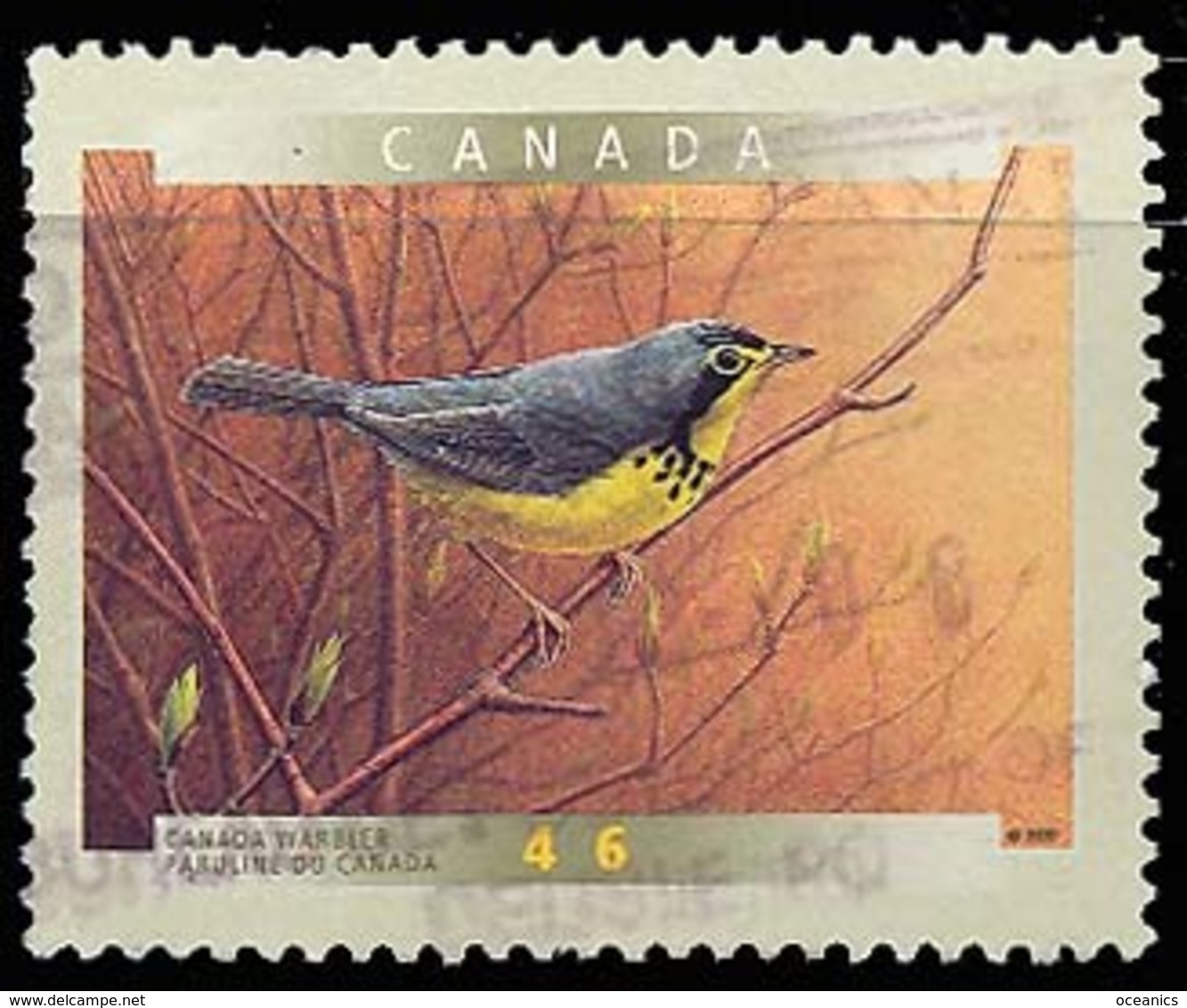 Canada (Scott No.1839 - Oiseaux Du Canada / Canadian Birds) (o) Perf. 12,5 X 13,1 Gommé - Oblitérés