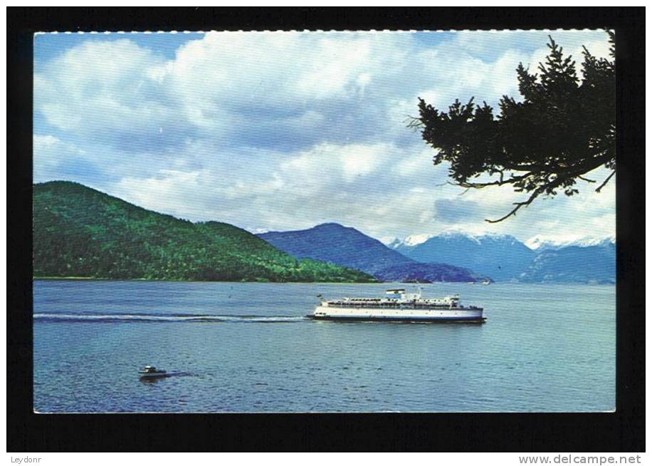 Beautiful British Columbia, Canada - The B.C. Ferry Authority Ship On Lake - Other & Unclassified
