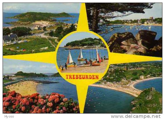 22 TREBEURDEN Son Port Et Ses Plages - Trébeurden