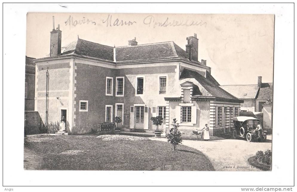 CPA---72----Pontvallain-----MAISON MANON - Pontvallain