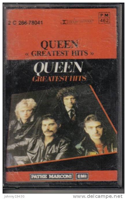 K7 Audio - QUEEN " GREATEST HITS  "  17  TITRES - Audio Tapes