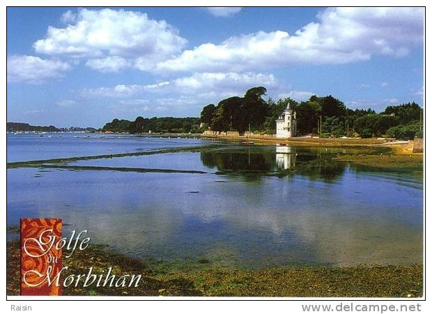 56   Golfe  Du  Morbihan Arradon La Tour  Vincent   Carte Glacée Neuve TBE - Arradon