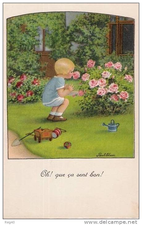 ILLUSTRATEUR PAULI EBNER  -  OH ! QUE CA SENT BON ! - Ebner, Pauli