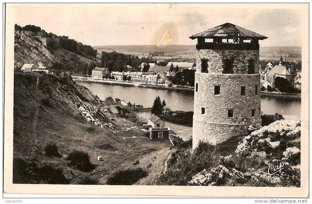 GIVET TOUR GREGOIRE ET FORT CHARLEMONT 1948 - Givet