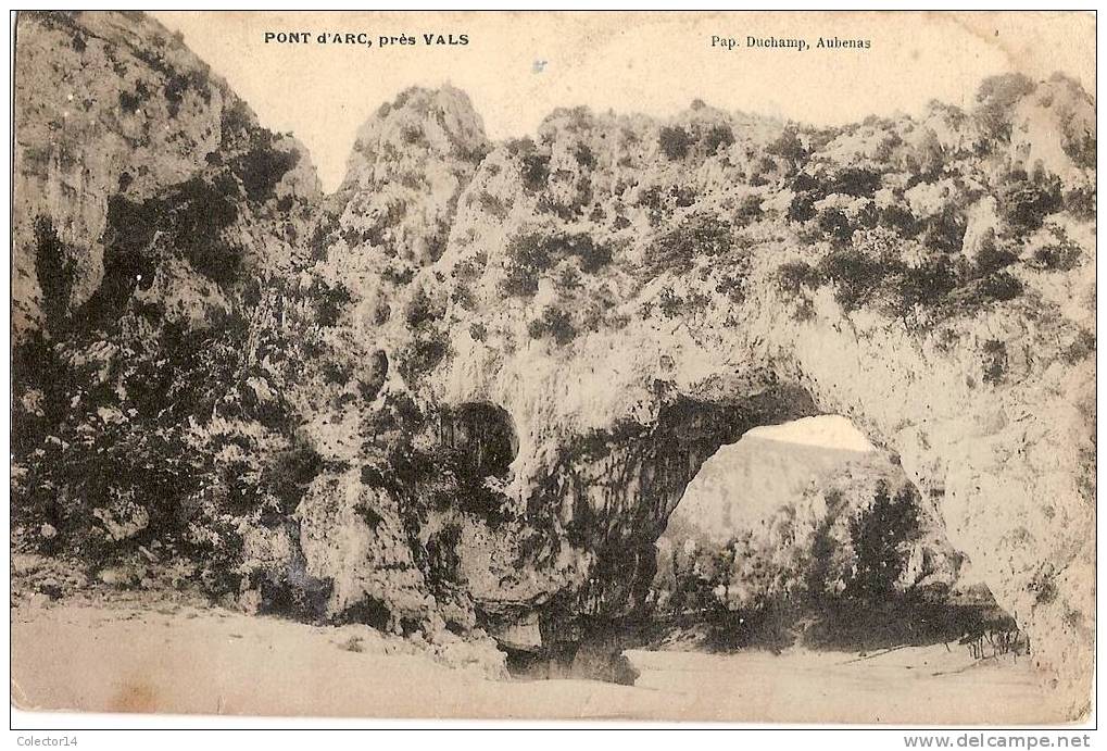 LE PONT D'ARC 2 CPA - Vallon Pont D'Arc