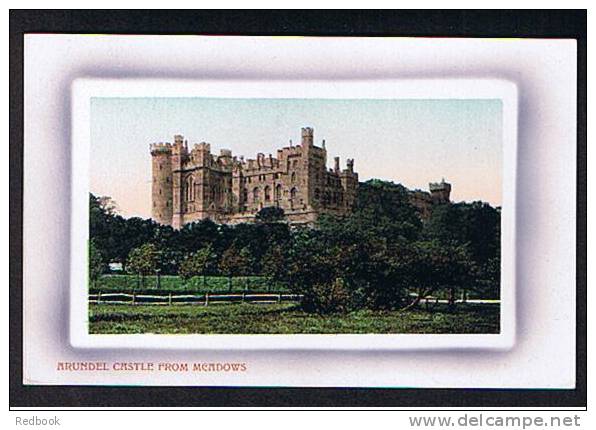 3 Super Postcards Arundel Castle Park & Swansbourne Lake Sussex - Ref B100 - Arundel