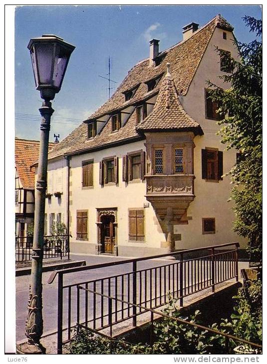 WISSEMBOURG  - Maison De L´Ami FRITZ  - D´après Le Film Du Même Nom De 1932, Où Elle Figure Comme Fond De Scène - Oriel - Wissembourg