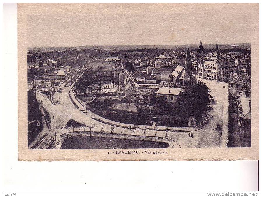 HAGUENAU -  Vue Générale - N°  1 - Haguenau