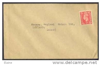 Unused Cover With GV1 Stamp Attached - Lettres & Documents