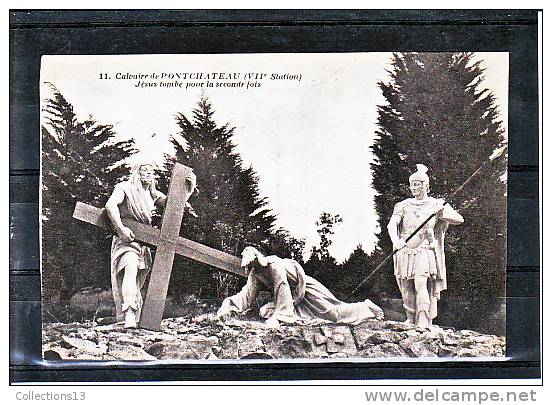 LOIRE ATLANTIQUE - Pontchâteau - Calvaire De Pontchâteau - Jésus Tombe Pour La Seconde Fois - Pontchâteau