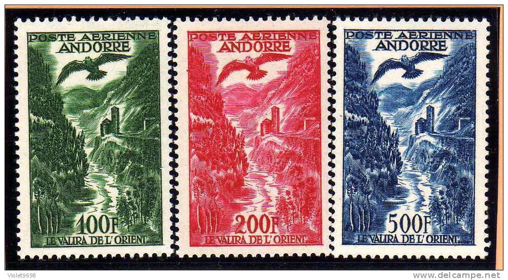 ANDORRE FRANCAIS: PA N° 2/4 ** - Luftpost