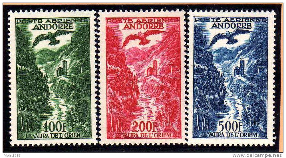 ANDORRE FRANCAIS: PA N° 2/4 ** - Airmail