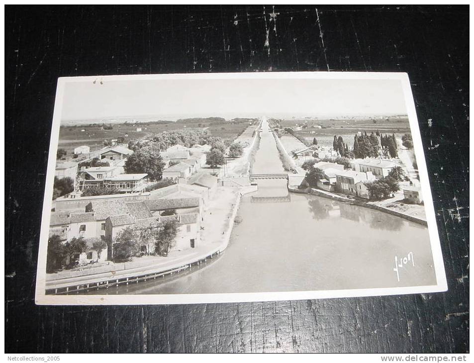 AIGUES-MORTES - CANAL DE BEAUCAIRE - 30 GARD - CARTE POSTALE DE FRANCE - Aigues-Mortes