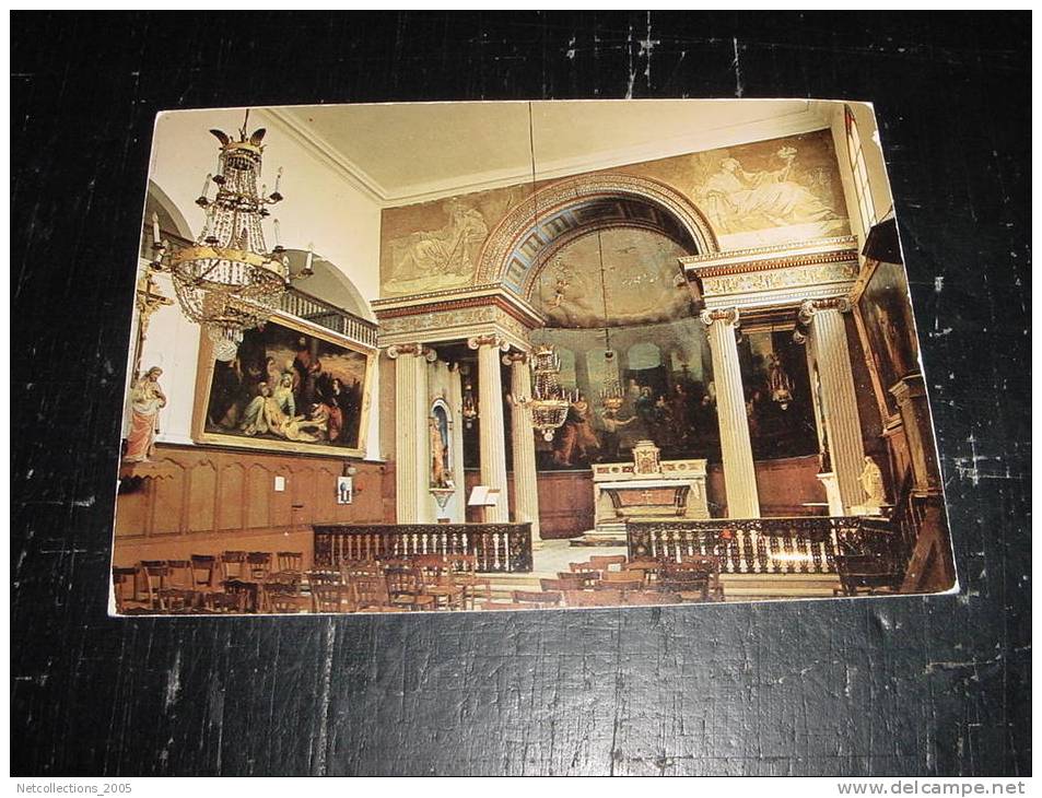 AIGUES-MORTES - LA VILLE DU ROI SAINT-LOUIS - INTERIEUR DE LA CHAPELLE DES PENITENTS - 30 GARD - CARTE POSTALE DE FRANCE - Aigues-Mortes