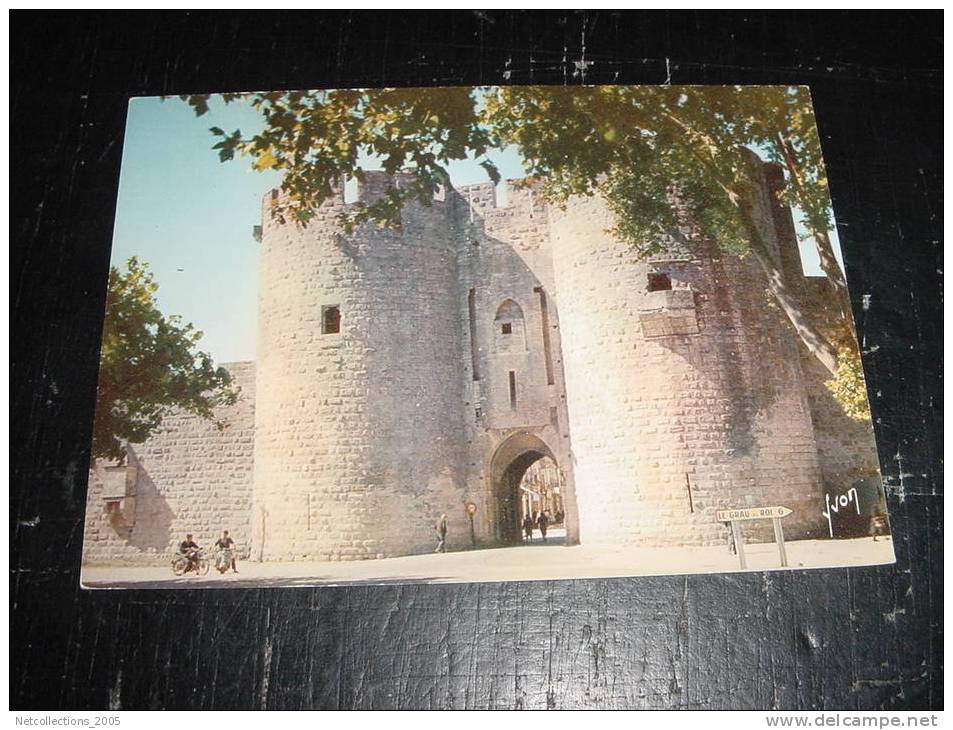 AIGUES-MORTES - AIGUES-MORTES - PORTE DE LA GARDETTE HORIZONTAL - 30 GARD - CARTE POSTALE DE FRANCE - Aigues-Mortes