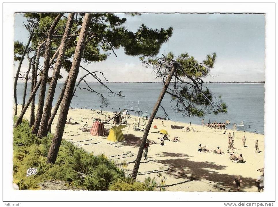 GIRONDE  /  ARCACHON  /  PLAGE  PEREIRE   ( Match De BEACH-VOLLEY = VOLLEYBALL à Droite ) - Pallavolo