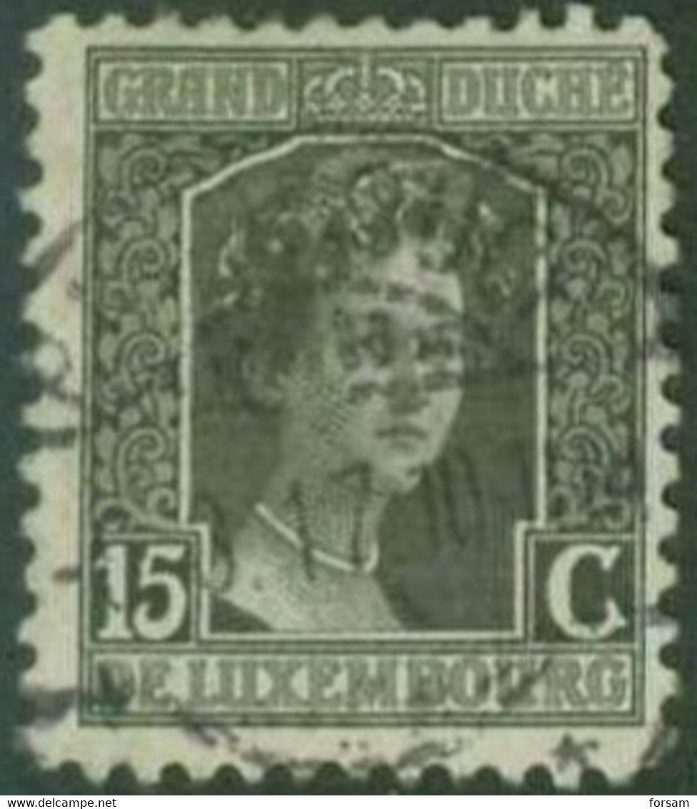 LUXEMBOURG..1914..Michel # 94...used. - 1914-24 Marie-Adelaide