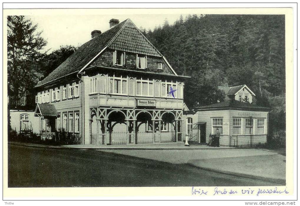 Pension Und Kurbadeanstalt Böhme - WILDEMANN/OBERHARZ - Wildemann