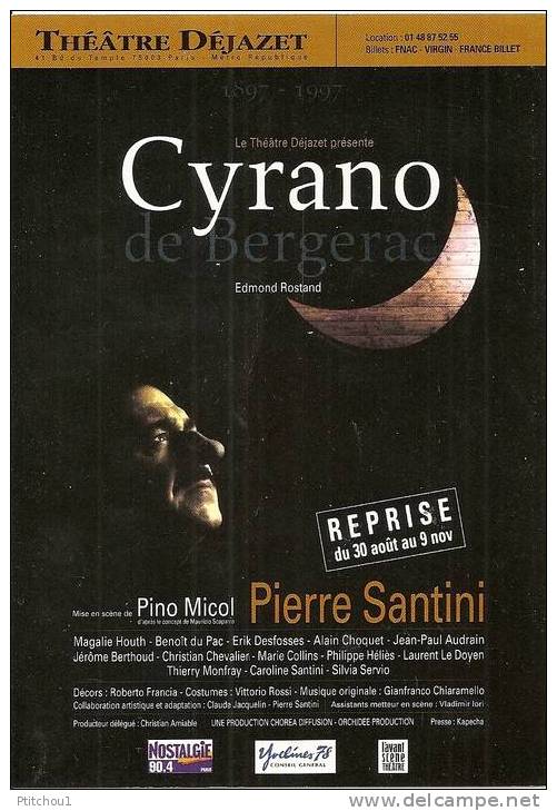 Pierre SANTINI Dans  CYRANO - Teatro