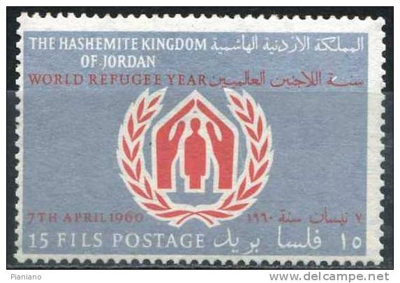 PIA - JOR - 1960 : Année Mondiale Du Réfugé - (Yv 339-40) - Jordan