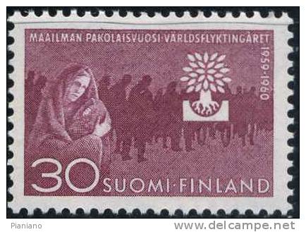 PIA - FIN - 1960 : Année Mondiale Du Réfugé - (Yv 493-94) - Unused Stamps