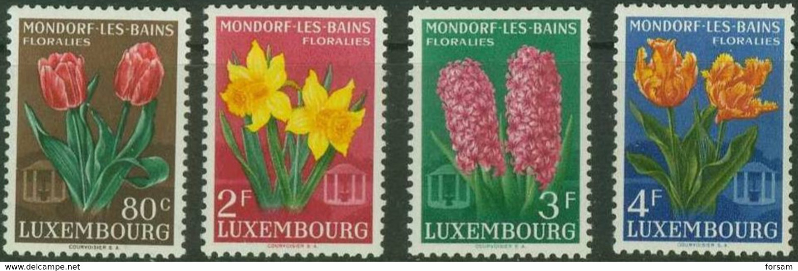 LUXEMBOURG..1955..Michel # 531-534...MLH..MiCV - 10 Euro. - Ungebraucht