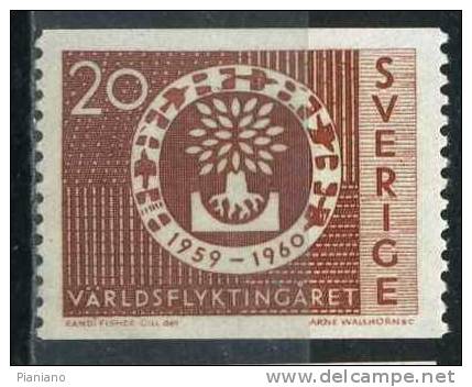 PIA - SVE - 1960 : Année Mondiale Du Réfugé - (Yv 448-49 + 448ax2) - Unused Stamps