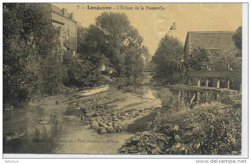 Longuyon écluse De La Passerelle - Longuyon