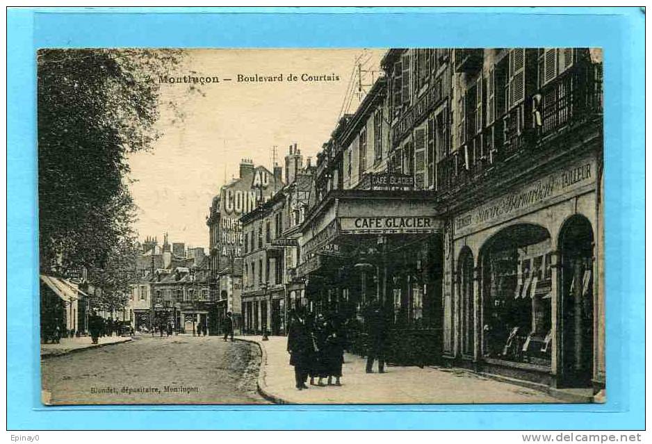 B - 03 - MONTLUCON - Boulevard De Courtais - Montlucon